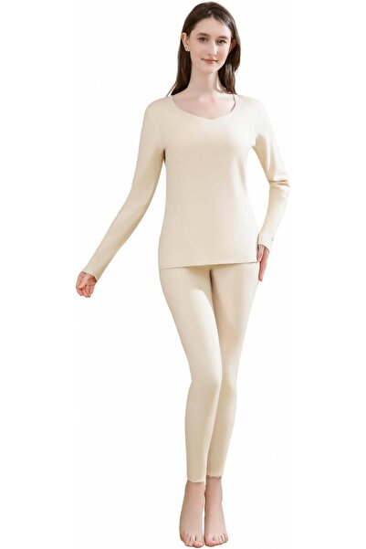casme Women's Thermal Underwear Set Warmth Base Layer with Moisture Wicking F...