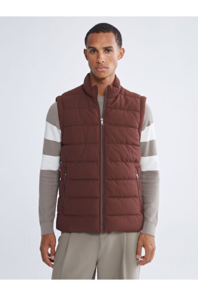 LC Waikiki LCW Vision Slim Fit Stand Collar Men's Puffer Vest