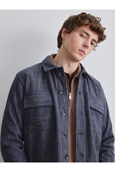 LC Waikiki Lcw Vision Comfortable Fit Men's Textured Shirt