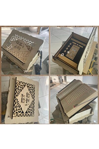 Özel Tasarım Rahle Tasarımlı Kur'an-ı Kerim Kutusu