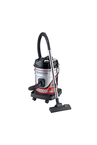 Generic Kenwood Barrel Vacuum Cleaner 25 Liters 2200W Gray