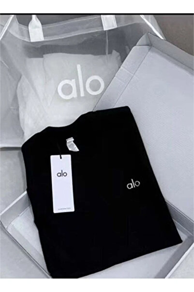 Alo loose-fitting unisex summer short-sleeved T-shirt
