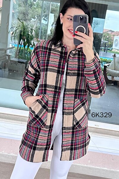 İnce Topuk Tunic Lumberjack Shirt 6K329
