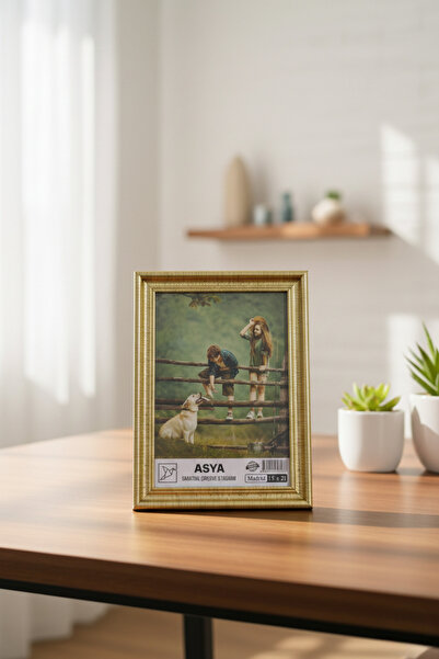 Asya Çerçeve Dekoratif Madrid 15x21 Ayaklı Plastik Fotoğraf Çerçevesi