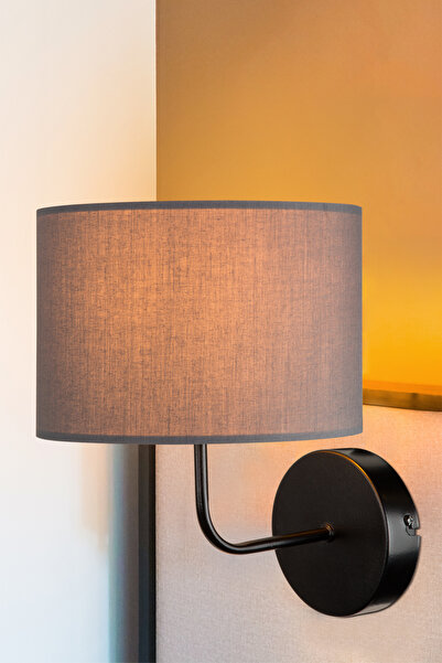 Limon 3D Desing Modern Round Sconce |   Decorative Body |   With a String Key |   Minimal Wall Lamp