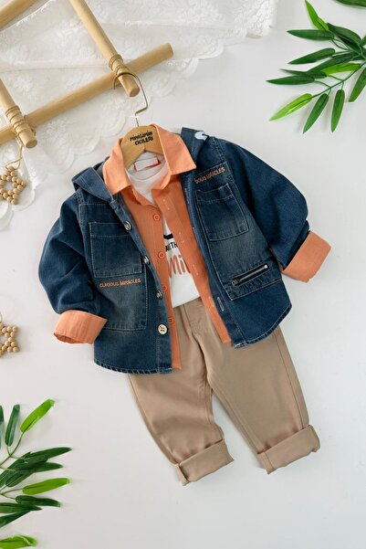 Minigimin Cicileri Set de cu imprimeu piese pentru băieți Miniğimin Cicilwri ...