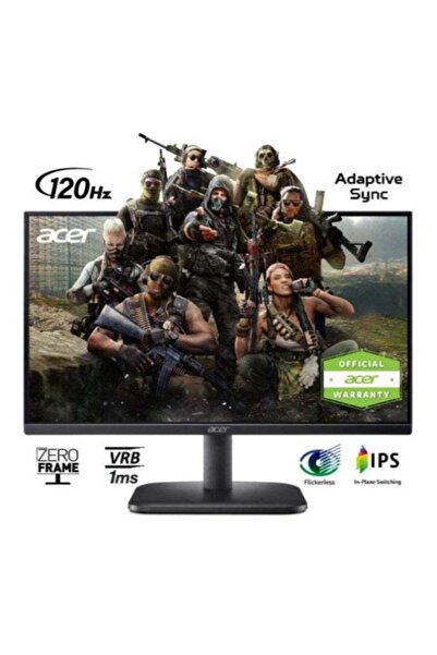 ACER EK241Y P6 24-inch FHD 120Hz ZeroFrame LCD Monitor (1ms, 250 nits, HDMI, VGA)
