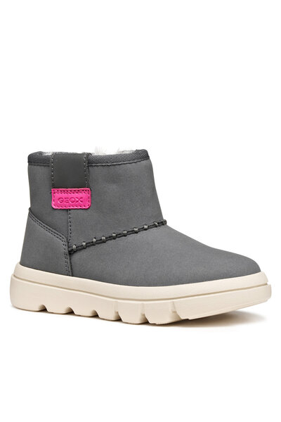 Geox Snow Boots Girls Dk Grey J Willaboom J56NCA 0