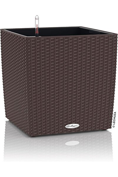 Lechuza Mocha Cube Planter 30 from