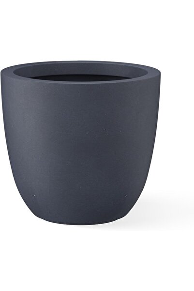 Generic Kanti Lightweight Modern Round Plant Pot for Outdoor and Indoor Use, Concrete RC0050B-C60121, 12 inc