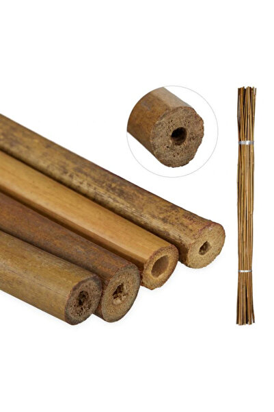 Relaxdays Set de 40 bețe de plante din bambus, Relaxdays, lungime 120 cm