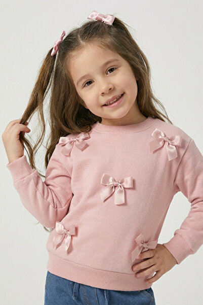 Dmb Детска блуза с панделка за момичета