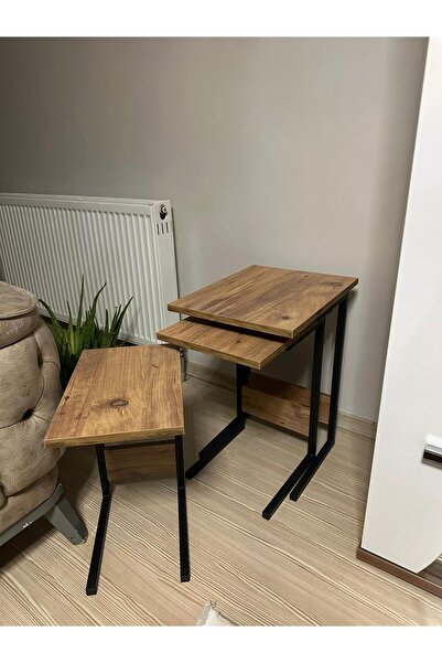 Nova Dizayn 3 LÜ KULLANIŞLI ZİGON SEHPA