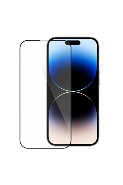 Atlas Folie Ecran pentru iPhone 17 Pro, Protectie din Sticla,Margini Negru, T...