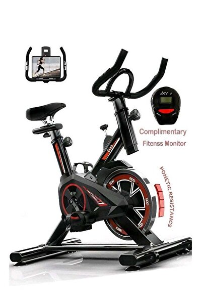 EGG Luxury Home Spinning Bike with LED Screen, Adjustable Seat & Handlebars
