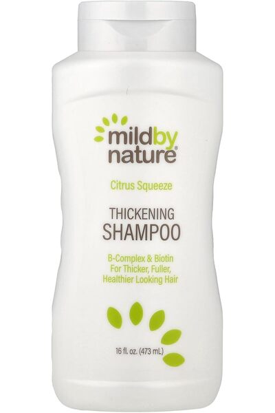MILD BY NATURE Mild By Nature, Thickening Shampoo, B-Complex + Biotin, Citrus...