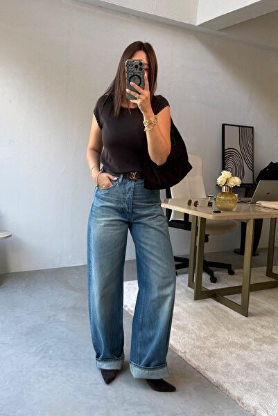 ELVAN TOLON Blue Balloon Jean