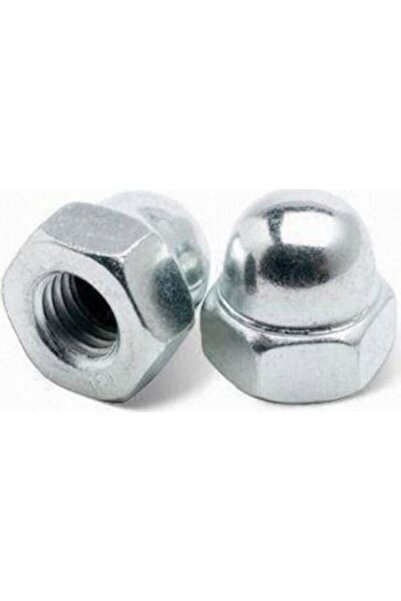 labshop41 M8 Kapalı (Kör) Somun Dın 1587 x 10 Adet (rf137)