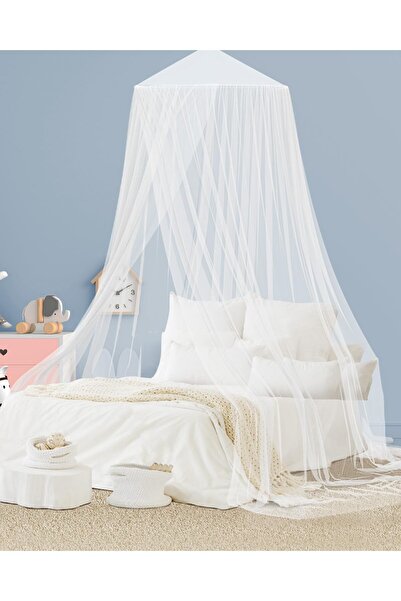 Generic ناموسية سرير أوريساك، مناسبة للأسرة المفردة وحتى الكبيرة، قطرها 500 ب...