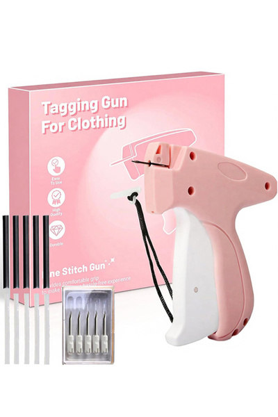 Wnest Shop Stitch Gun for Clothes, Handheld Stitch Tag Gun Quick Includes 5 N...