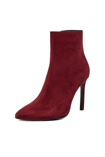 Eva Minge ankle boots for women burgundy