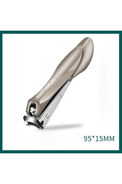 Choice3 مقص أظافر فضي كبير الحجم من الفولاذ المقاوم للصدأ، حاد للغاية، ذو حاف...