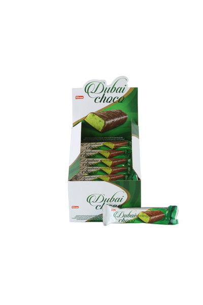 Elvan Dubai Choco Bar 40 Gr. 24 Adet (1 Kutu)