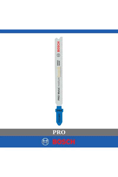 Bosch Pro T121 AFC 100lü 1-3 mm Lamă metalică Decupaj Ucu