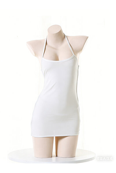 JInsh Women's Spaghetti Strap Hollow Out Backless Slip Dress Hot Halter Tie Dress Night Gowns Sexy