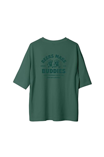 CANDLEMASTORE Beer Buddies - Oversized T-Shirt
