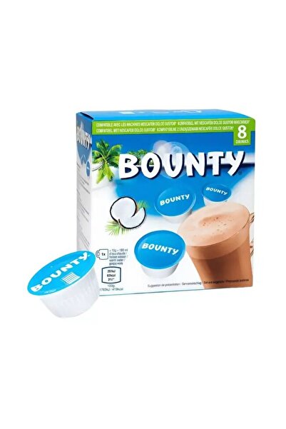 Nescafe Capsule compatibile Dolce Gusto ciocolata calda Bounty, 8 capsule,120g