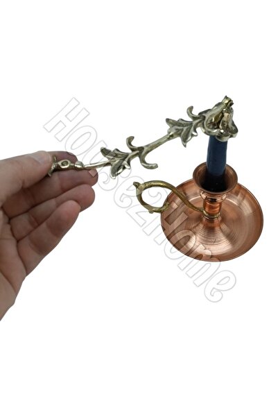 HOUSE2HOME El Yapımı Pirinç Mum Söndürücü – Dekoratif Mum Söndürme Aparatı