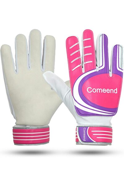 Comeend Manusi roz de portar din latex reglabile pentru copii, marime 5,