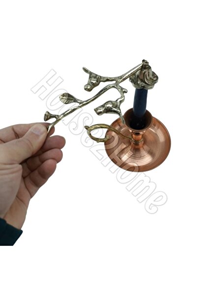 HOUSE2HOME El Yapımı Pirinç Mum Söndürücü – Dekoratif Mum Söndürme Aparatı