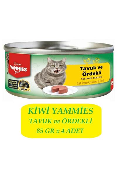 Kiwi KCM-50394 Tavuk-Ördekli Konserve 4 Adet x 85Gr