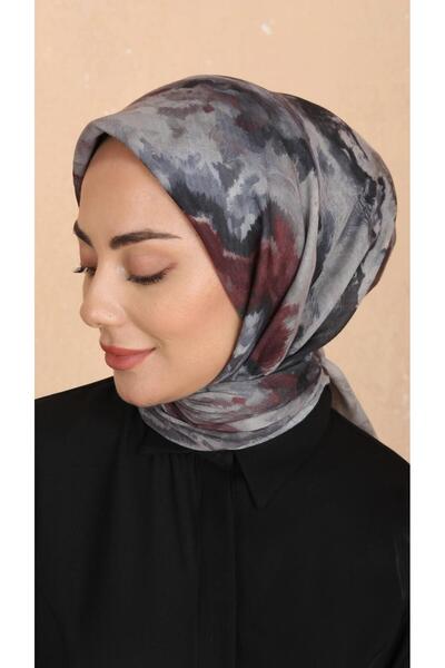 locella Soft Pamuk Eşarp Gri-6