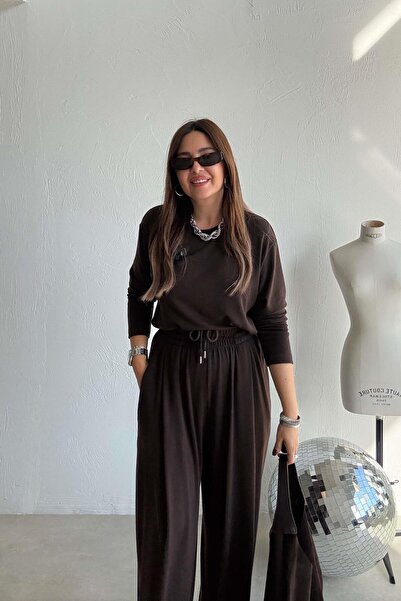 ELVAN TOLON Set de trening Bitter Brown basic