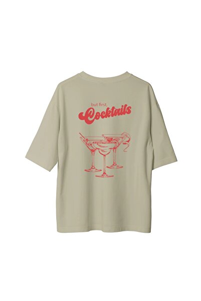 CANDLEMASTORE Cocktails - Oversized T-Shirt