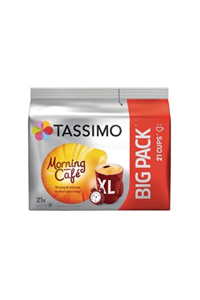 Jacobs Capsule cafea, Tassimo Morning Cafe, Big pack, 21 bauturi x 215 ml, 21...