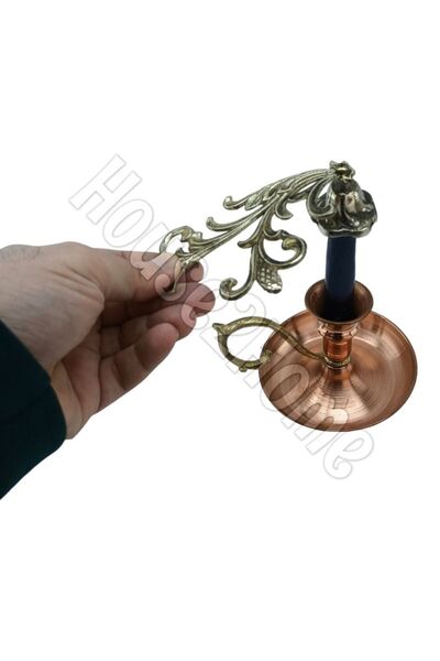 HOUSE2HOME El Yapımı Pirinç Mum Söndürücü – Dekoratif Mum Söndürme Aparatı