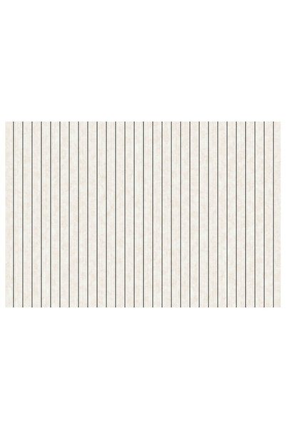 TodayShop Self-adhesive decorative ribbed wallpaper – 60 cm x 2.48 m, white