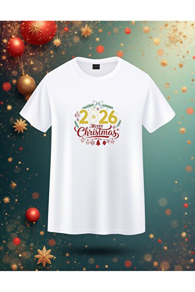 karaoğlu تي شيرت عيد الميلاد المجيد 2026 مطبوع