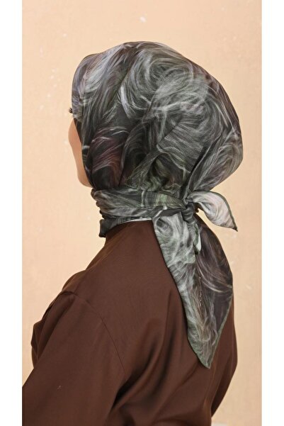 locella Soft Pamuk Eşarp Yeşil-6