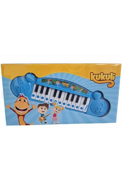 toysclub CNL-6180 KUKULİ PİYANO - MAVİ