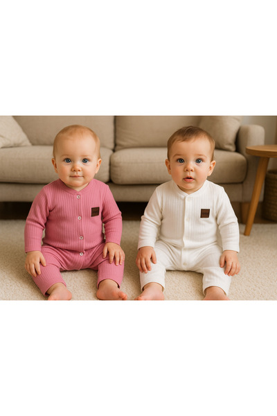 OMY 2'Lİ %100 PAMUK FİTİLLİ 3-6-9 AY TULUM&HASTANE ÇIKIŞI YENİDOĞAN TULUM EXTRA KONFOR