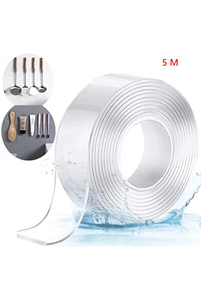 G Glixicom Banda Dublu Adeziva Transparenta pentru Montaj Reutilizabila si La...