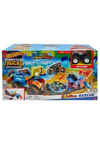 HOT WHEELS MONSTER TRUCK ARENA SMASHERS SHIFTERS CULOARE SALVAREA LUI 5ALARMA