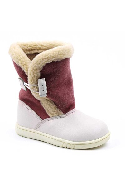 tino Cizme imblanite , pentru copii , din piele naturala 3142-ROZ/ALB/6