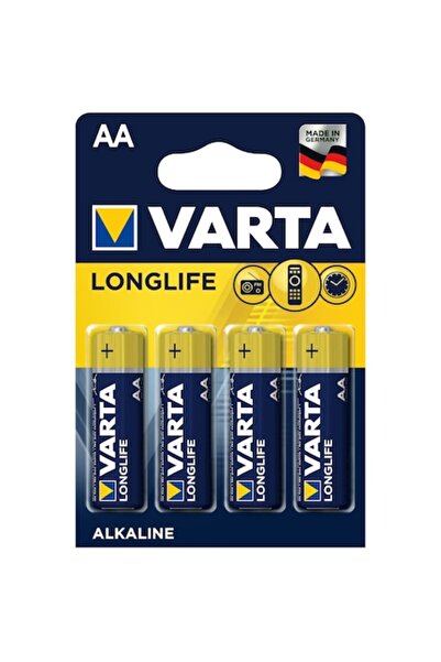 Varta Alkaline Batteries R6 (AA) 4 pcs Blister Longlife