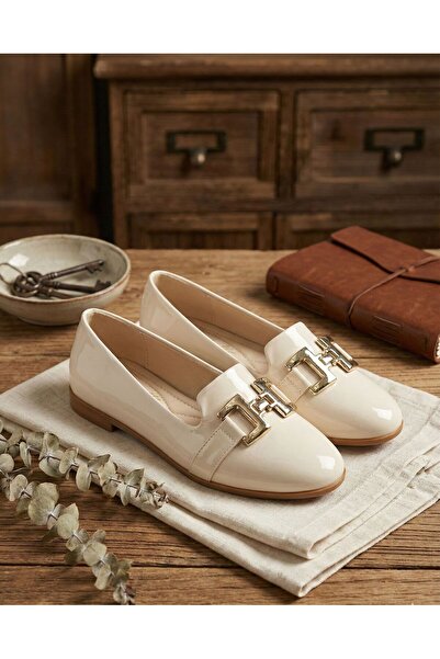 Slipcat Balerini de damă cu cataramă dublă pentru ochi, cu talpă ușoară și confortabilă, pantofi de zi cu zi, balerină